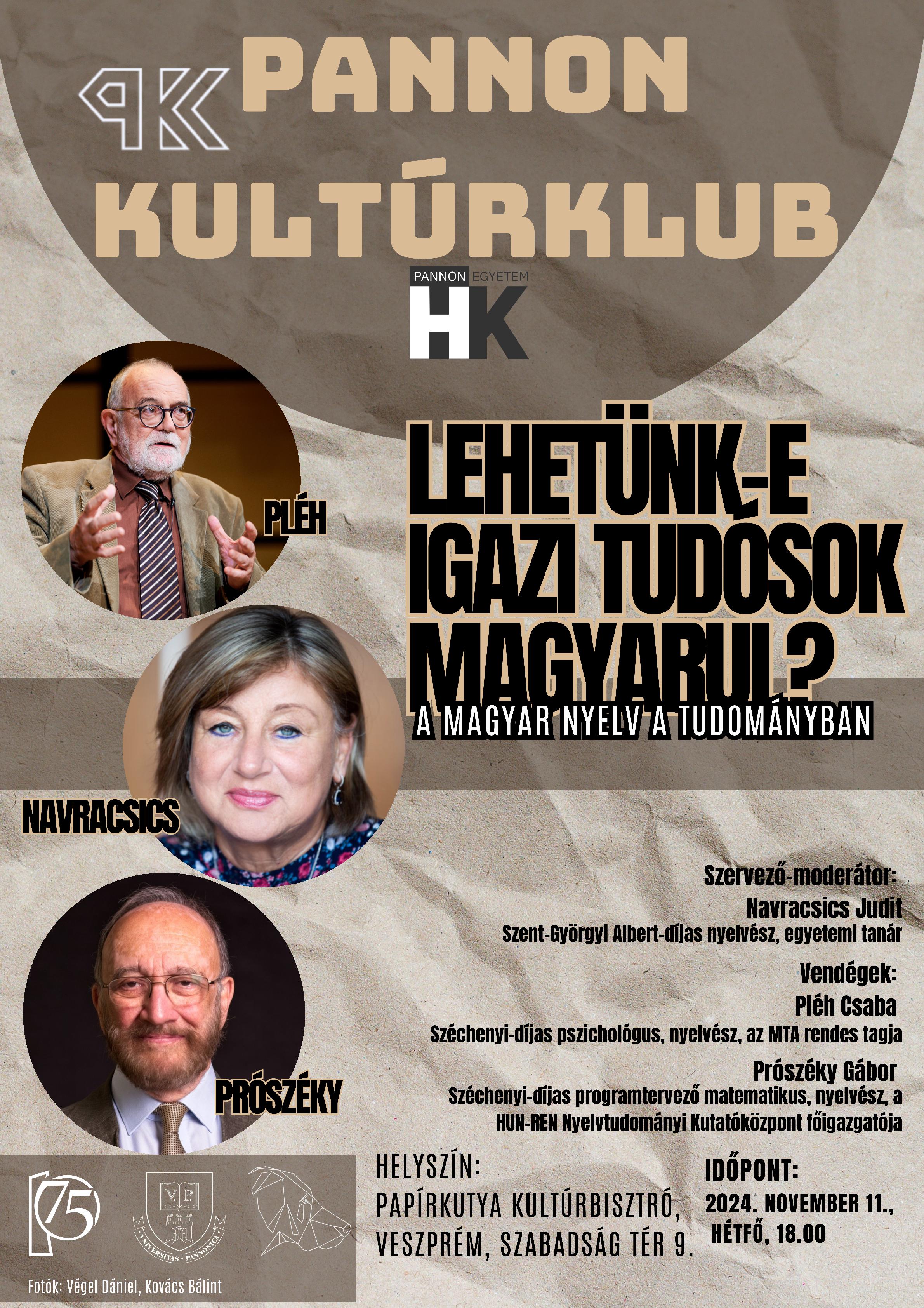 Évadzáró rendezvényére készül a Pannon KultúrKlub 4.0